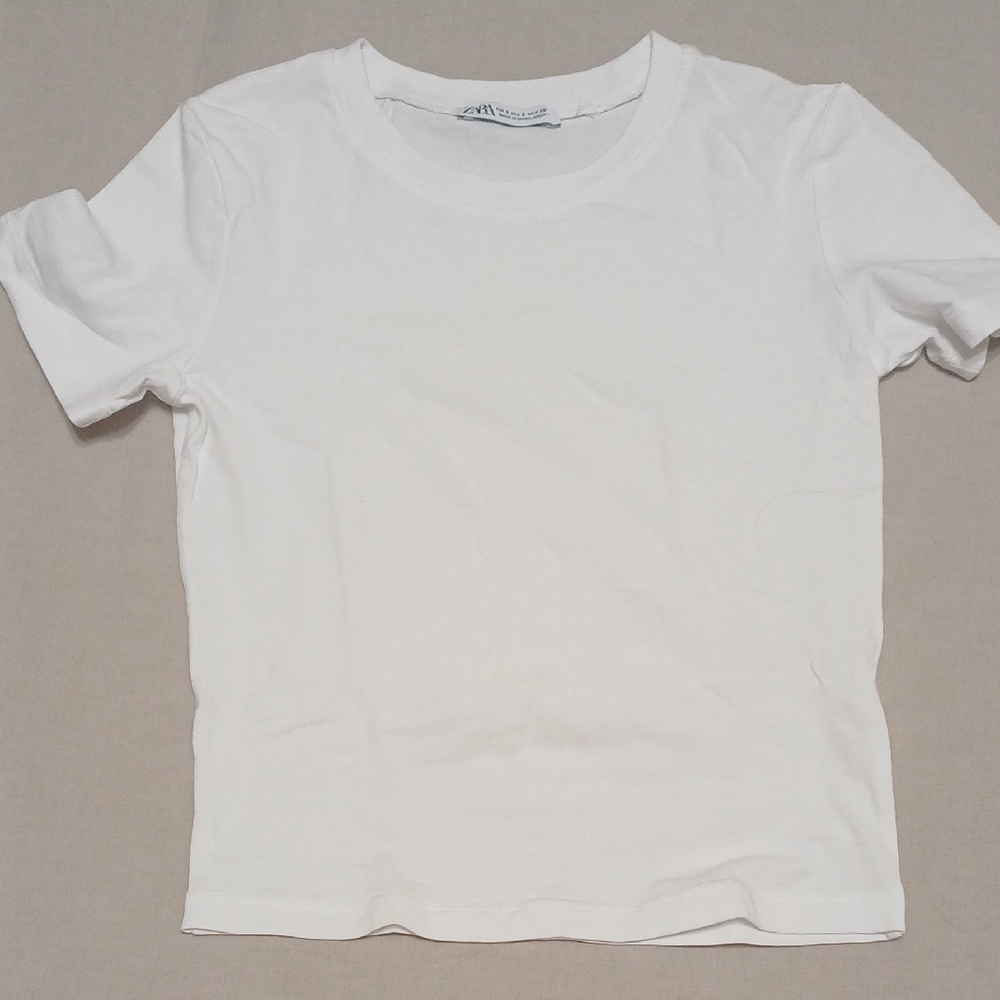 Zara White T-Shirt Women